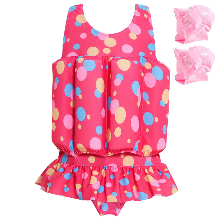 Badeanzug Baby Mädchen mit Floatation Kleinkind Schwimmtraining Hilfe Schwimmende Badeanzug EIN Stüc