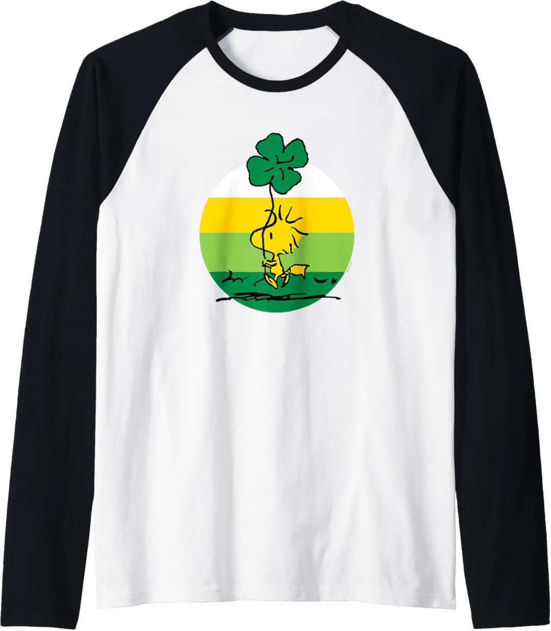 Peanuts - St. Patricks Day Woodstock Kleeblatt Raglan