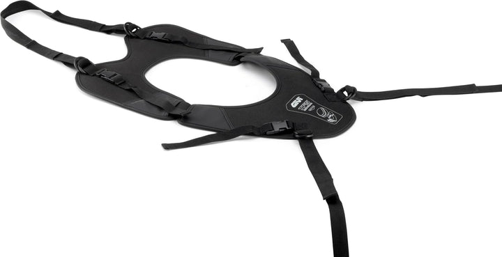 Givi T460B Universal Unterteil für Gurtbefestigung, Schwarz, Grösse 40