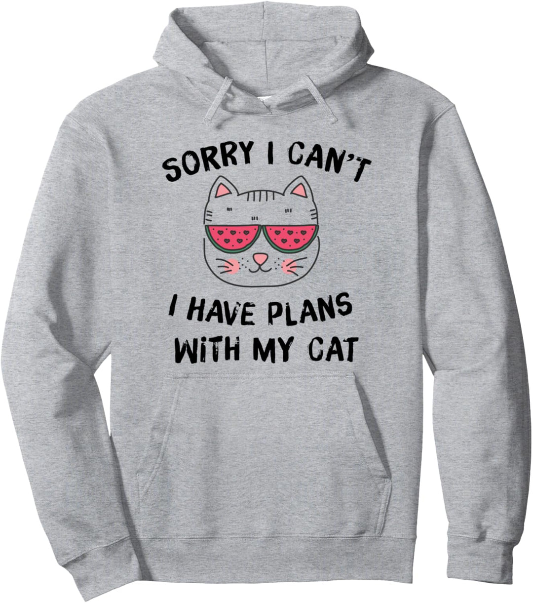 Sorry I can't I have plans with my Cat | süsse Katze | Pullover Hoodie