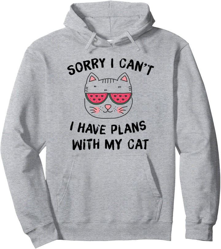 Sorry I can't I have plans with my Cat | süsse Katze | Pullover Hoodie