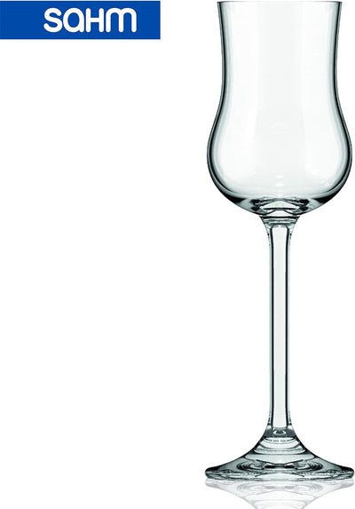 Sahm Grappagläser 6er Set - 85 ml Grappa Gläser - Spülmaschinengeeignet - Langlebige Grappagläser mi