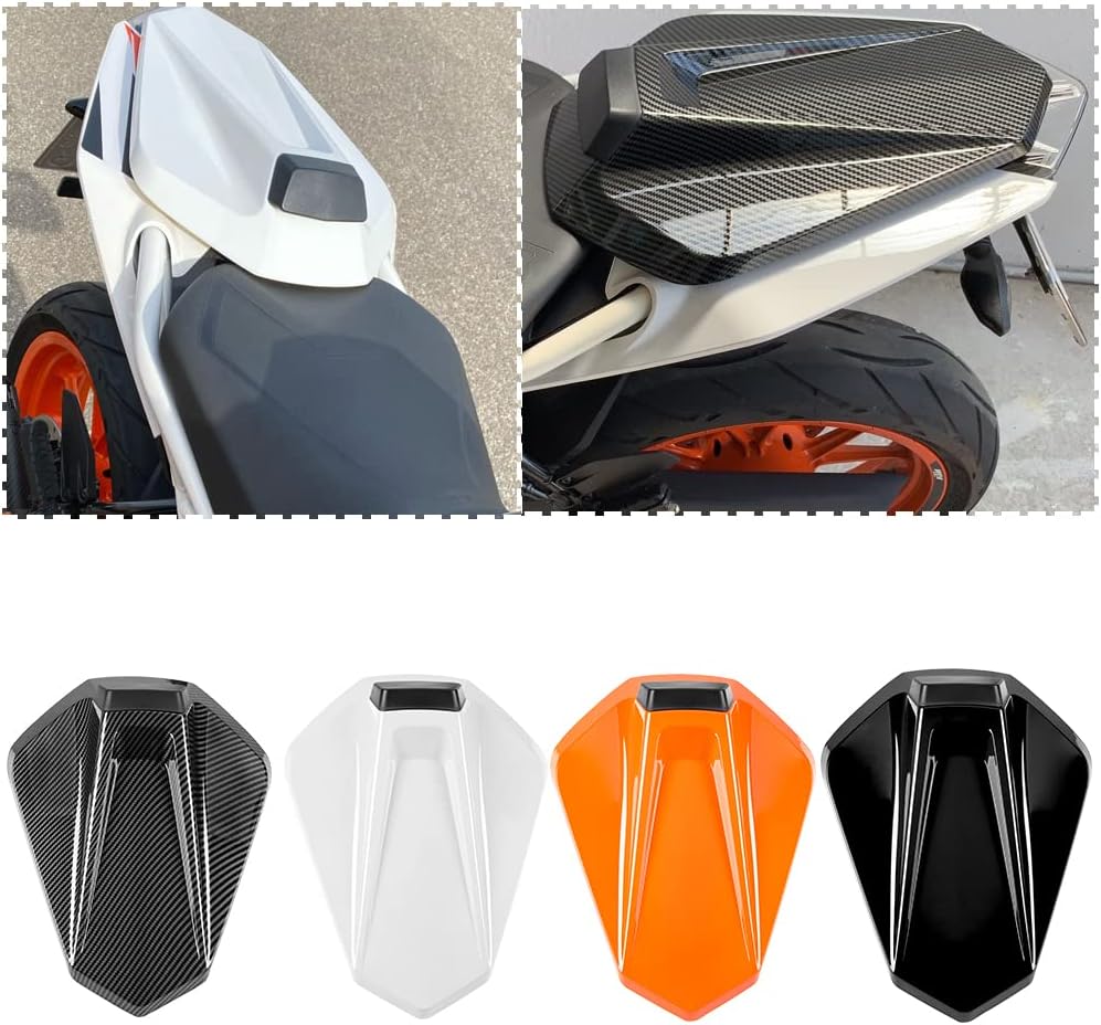 Motorrad-Soziussitzabdeckung für den Soziussitz, harter ABS-Motorverkleidung, Heckabschnitt für K.T.