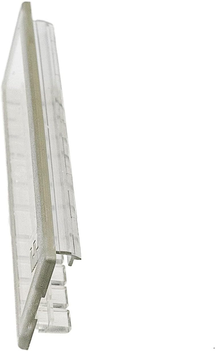 FELGNER Namensschild für JU Briefkästen | Aussenmass 67 x 22 mm | Stanzmass 61 x 18 mm | Sichtfeld a