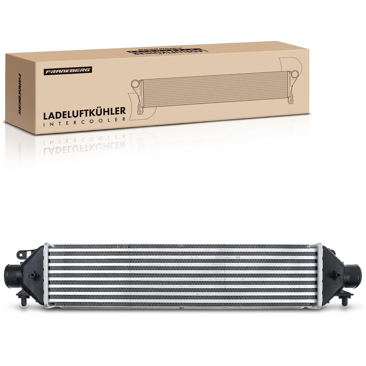 Frankberg Ladeluftkühler Turbokühler Kompatibel mit Giulietta Mito 500 595 695 Bravo II Doblo Cargo