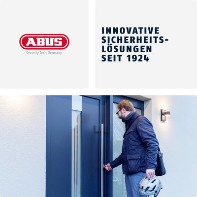 ABUS Tür-Zylinder E30NP 45/45 mit 5 Schlüsseln, 59819, 45/45