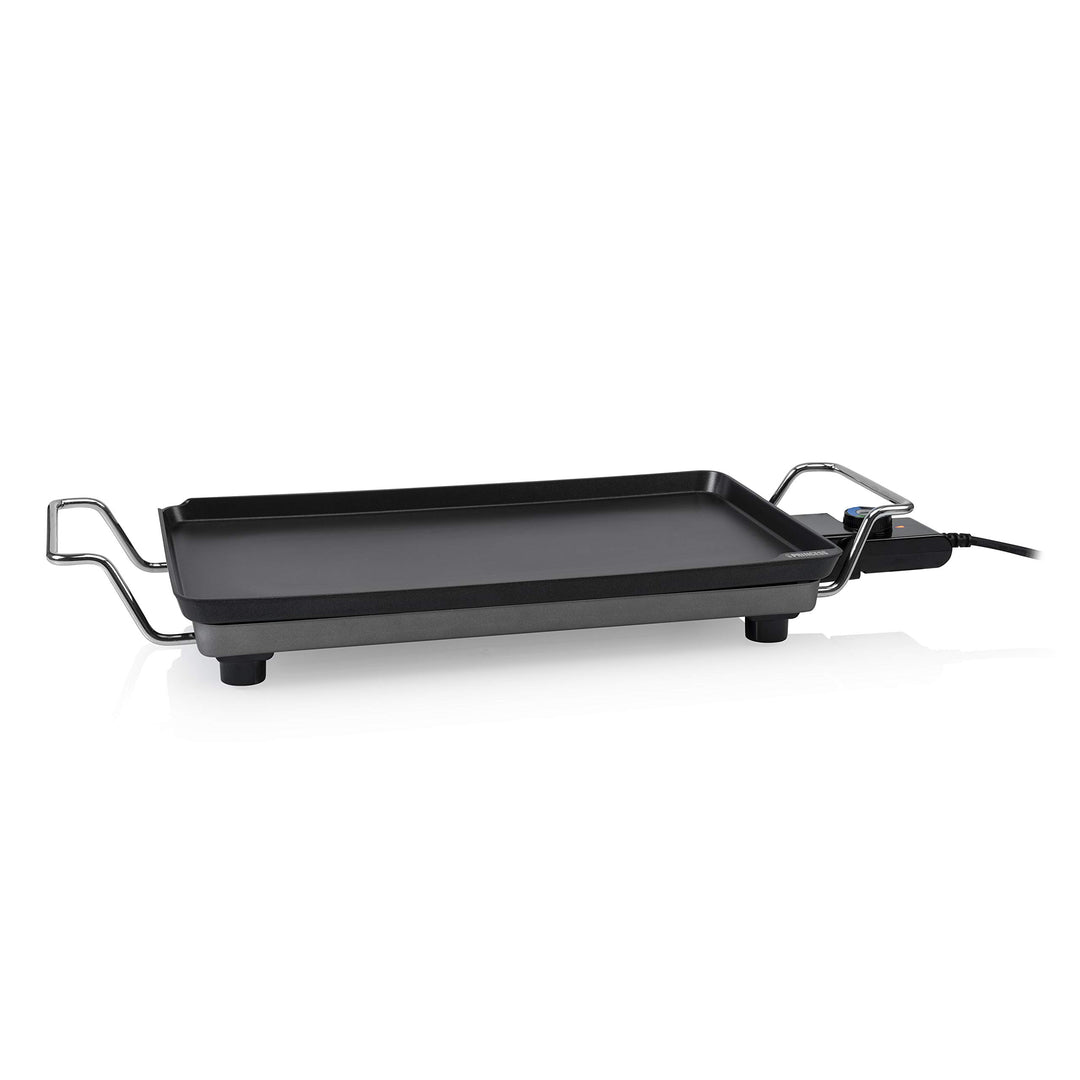 Plancha Princess Chef Pro Classic schwarz – Aluguss – 4 Personen – 46 x 26 cm – 2000 W, 46 x 26 cm