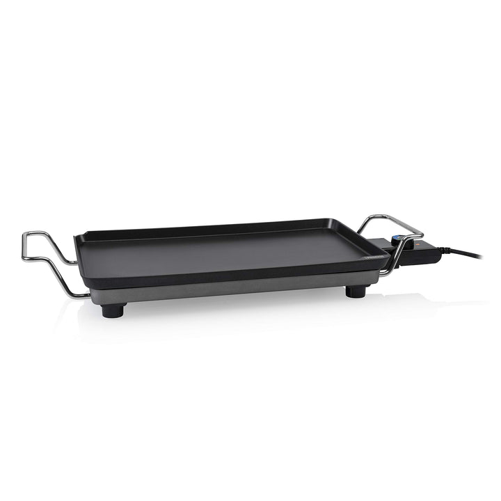 Plancha Princess Chef Pro Classic schwarz – Aluguss – 4 Personen – 46 x 26 cm – 2000 W, 46 x 26 cm