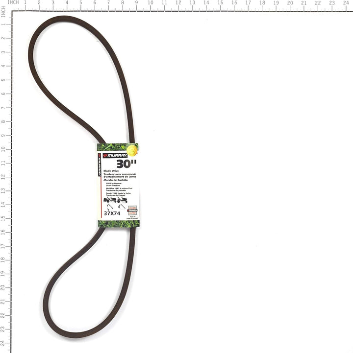 Briggs & Stratton Belt for Murray 30'' Deck 037X74MA, Brown, 30-Inch 037X74MA Ride-On Mower, 037X74M