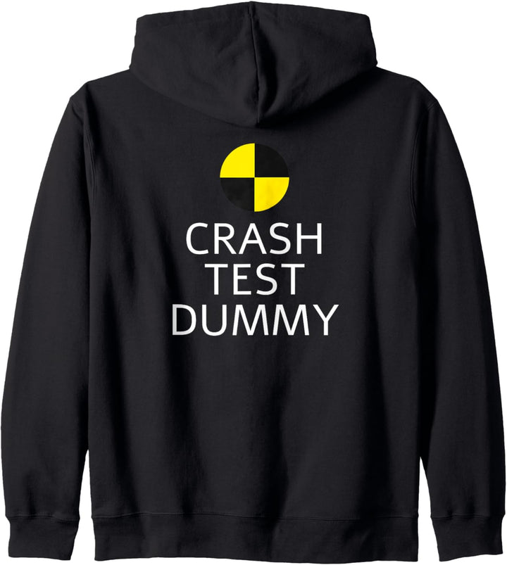 Crash Test Dummy Easy Last Minute Lustiges Kostüm für Männer Kapuzenjacke