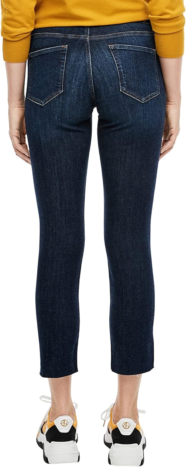 s.Oliver Damen Jeans 32 Blau, 32 Blau