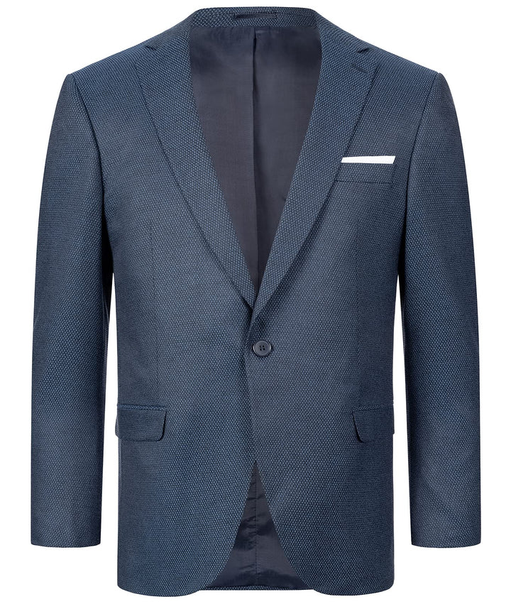 Indumentum Herren Sakko Blazer IJS-100 3XL Dunkelblau, 3XL Dunkelblau