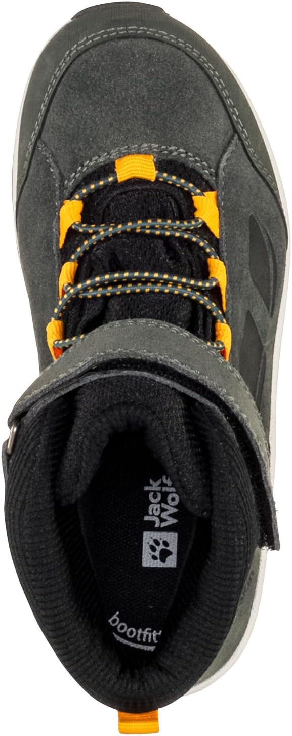 Jack Wolfskin Unisex Kinder Vojo Lt Texapore Mid K Outdoorschuhe 31 EU Slate Green, 31 EU Slate Gree