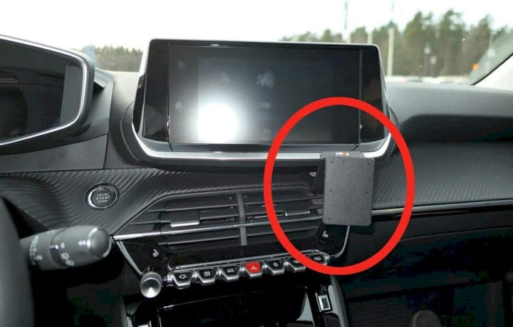 Brodit | ProClip Fahrzeughalter 855590 | Made IN Sweden | Winkelbefestigung | für linkslenkende Fahr