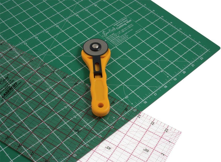 Sew Easy Quilter Set Das Grosse A2 Schneidematten Set (62x45,7cm) Mit Hilfslinien In Cm Und Inch, Sc