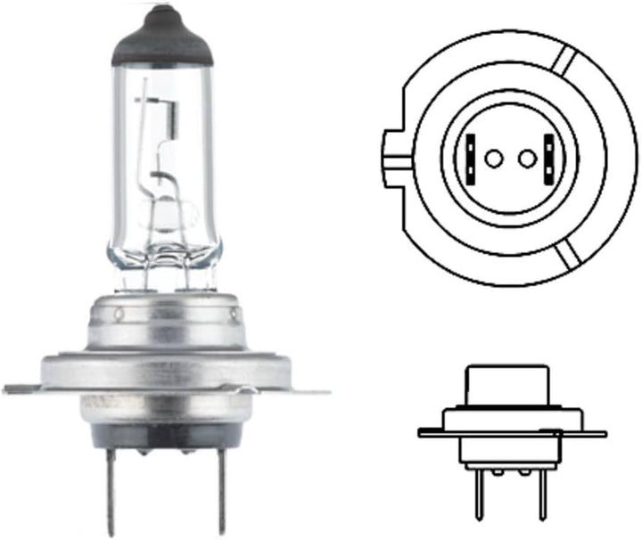 HELLA - Glühlampe - H7 - Heavy Duty Expert Longer lifetime, vibration resistant - 24V - 70W - Sockel