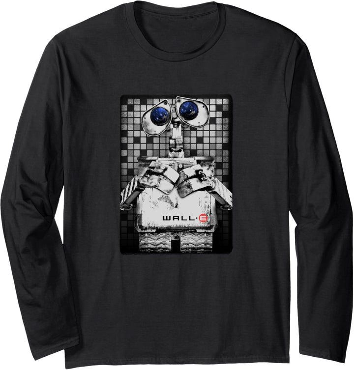 Disney Pixar Wall-E Tile Portrait Langarmshirt