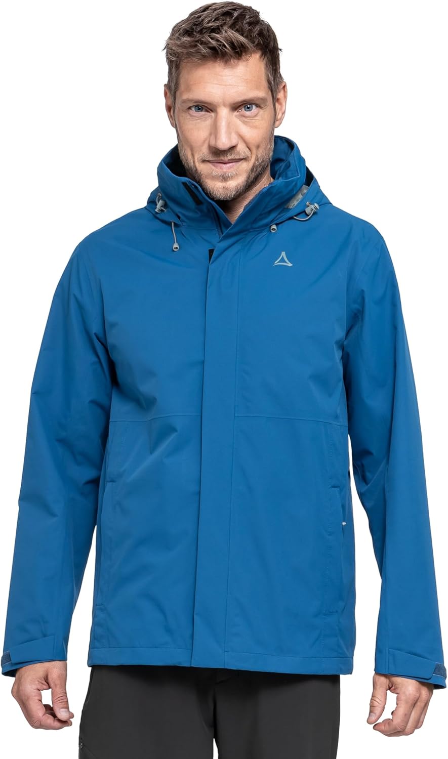 Schöffel Herren Jacket Gmund M, wind- und wasserdichte Regenjacke, atmungsaktive Outdoor Jacke, Wand