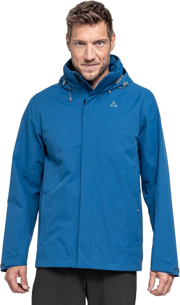 Schöffel Herren Jacket Gmund M, wind- und wasserdichte Regenjacke, atmungsaktive Outdoor Jacke, Wand