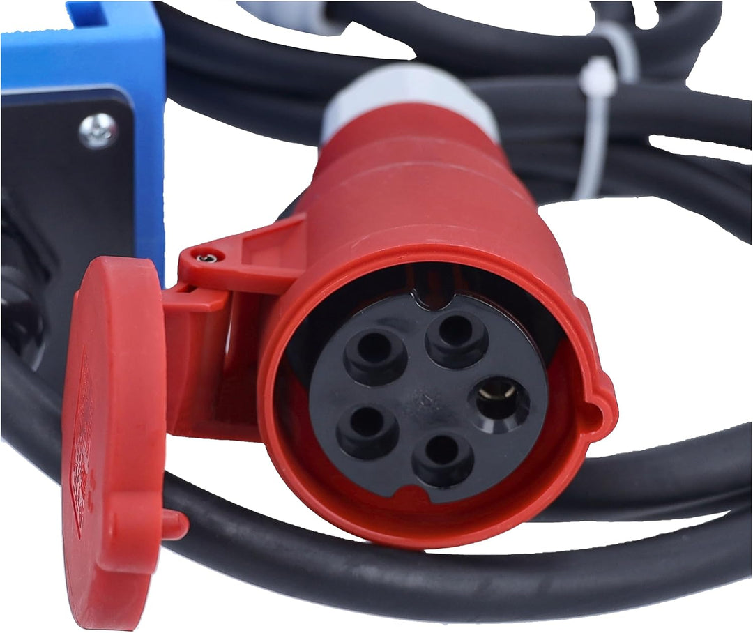 as - Schwabe MIXO Stromzähler Zwischenstecker Box Starkstrom 400V MID-konformer - Stromzähler zur Re