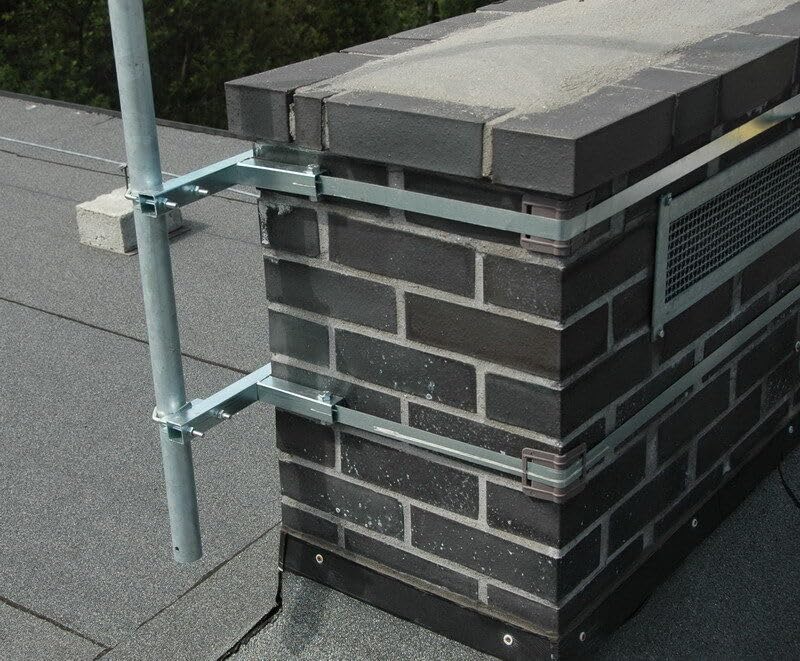 Schornsteinhalter Kaminhalter Schornstein Masthalter LTE 5m