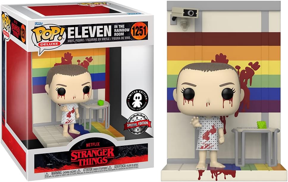 Funko POP! TV: Eleven in The Rainbow Room (Stranger Things S4) Special Edition, 62386