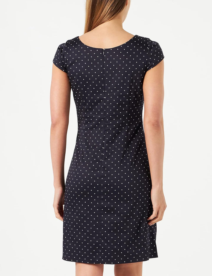 comma Damen Kleid 38 Blue 59m6, 38 Blue 59m6