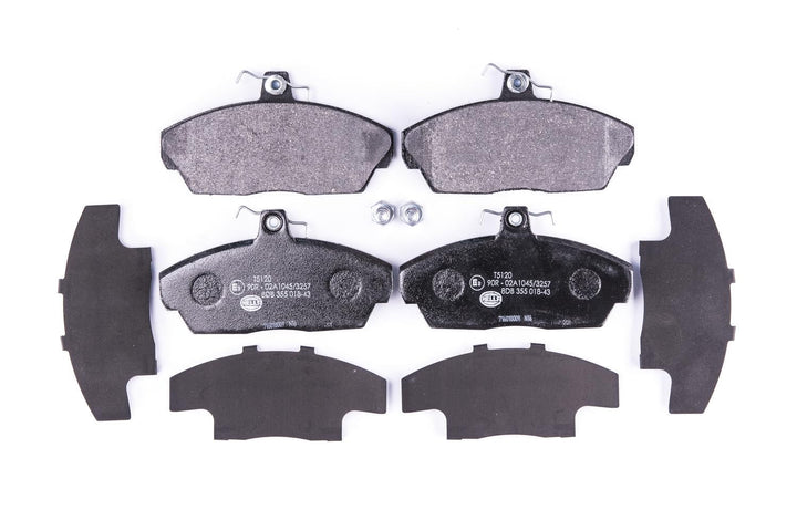 HELLA PAGID 8DB 355 018-431 Bremsbelagsatz - T5120 - Dicke/Stärke: 18mm - Bremssystem: Lucas - nicht
