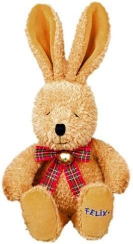 Die Spiegelburg - Plüsch-Felix - ockerfarben (ca. 31 cm) - 5346, Kuscheltier Hase mit Glöckchen, Plü