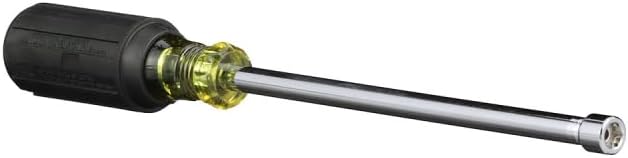 Klein Tools 646–1/2 M 1/2 Hex Magnetischer Spitze Mutter Treiber mit 6 Hohl Schaft, 646-1/4M 1/4-Inc