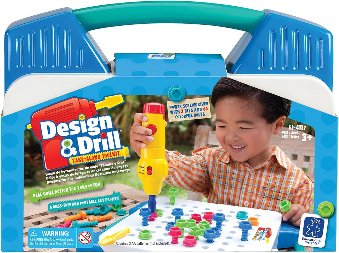 Learning Resources Design & Drill Mitnahme-Werkzeugset