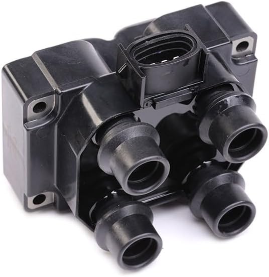 HELLA 5DA 193 175-401 Zündspule - 12V - 3-polig - Blockzündspule - geschraubt - mit integriertem Sch