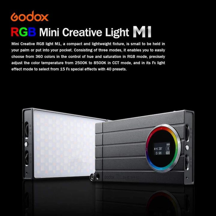 M1 Mobile RGB LED Light(grün Body)