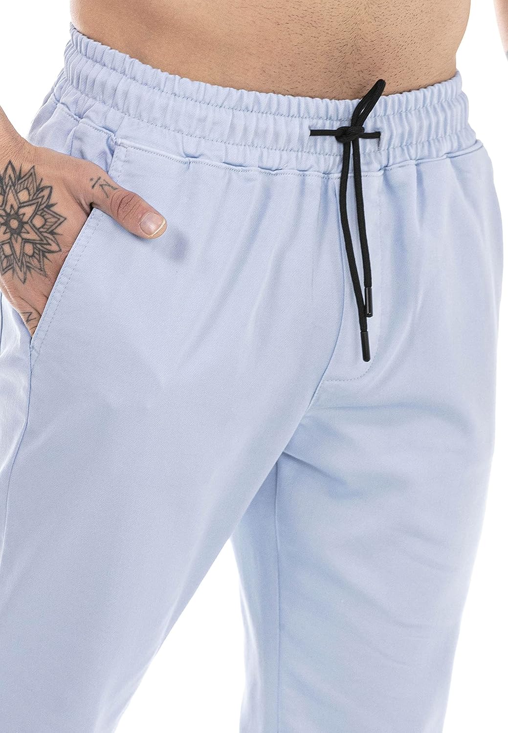 Redbridge Hose für Herren Freizeit-Hose Jogger Pants Chino, XL Hellblau