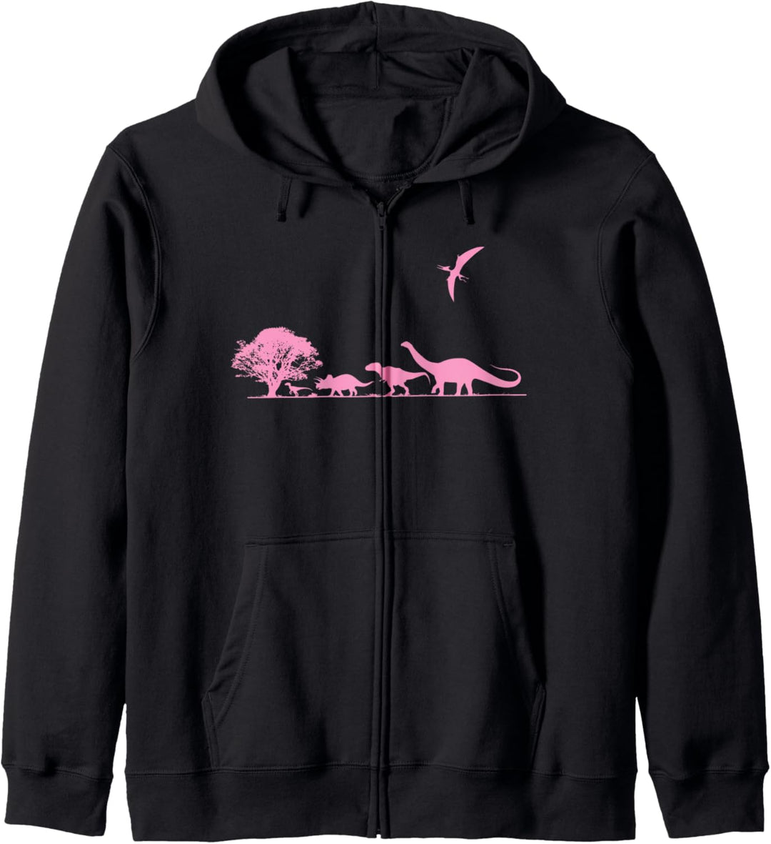 Damen Dinosaurier Geschenk Mädchen prähistorische Kapuzenjacke