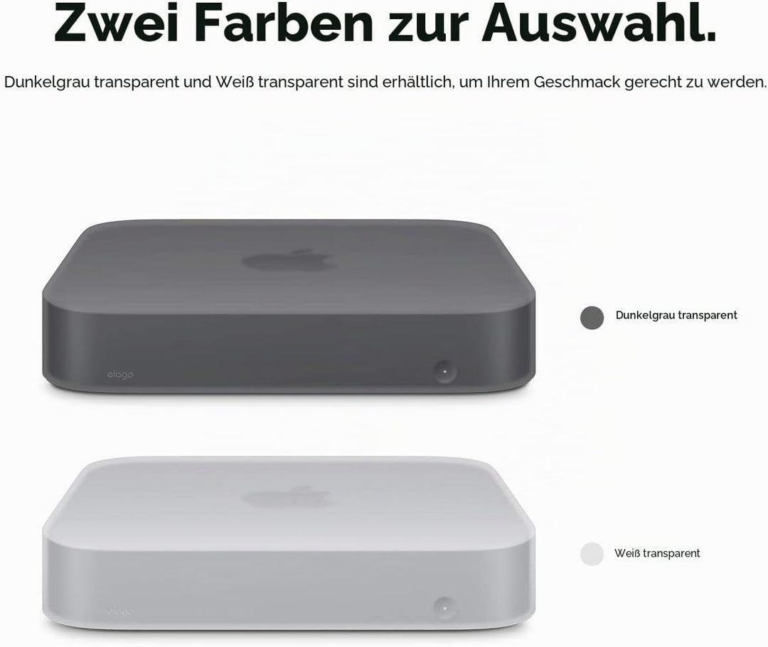 elago Silikonhülle Kompatibel mit Apple Mac Mini M2, M2 Pro [2023] Kompatibel mit Mac Mini M1 [2020]