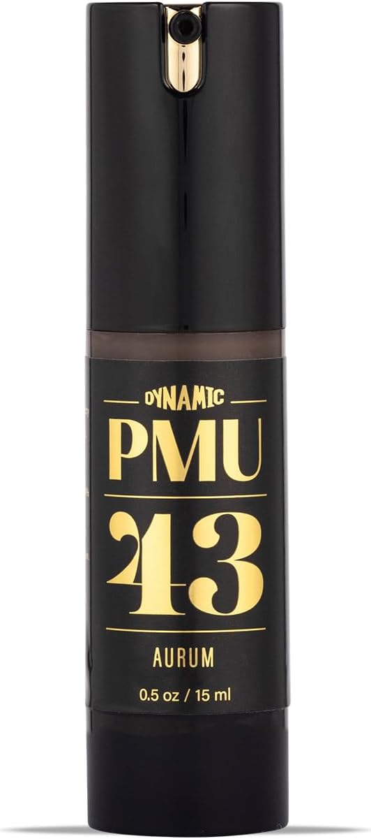 DYNAMIC PMU - 43 Tinten AURUM 15ML- Premium-Tinten für Microblading und Mikropigmentierung | Stabile