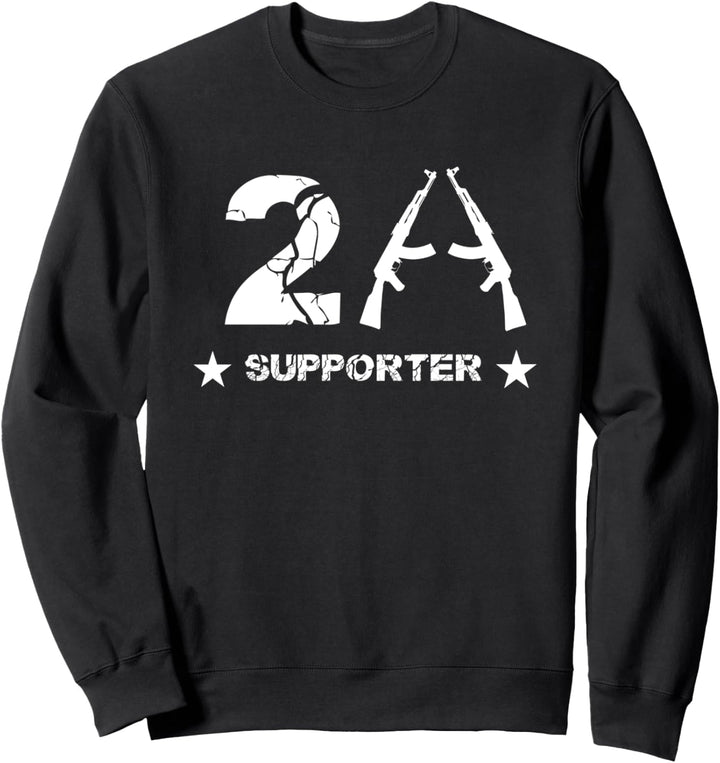 2A Gun Rights 2nd Amendment USA Firearm Concealed Open Carry Sweatshirt