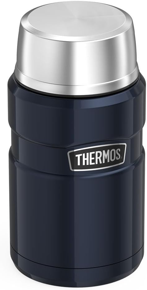 Thermos SK3020MBTRI4 SK3020MBTRI Vakuumisolierte Lebensmitteldose aus Edelstahl, 680 ml, Mitternacht