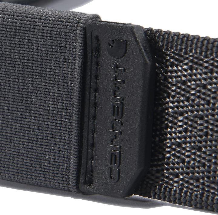 Carhartt Logo Gürtel 2217 M Robustes, Flexibles Nylon-gurtband (Kies), M Kies