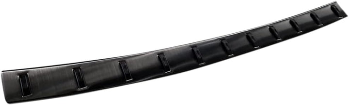 Avisa Schwarz Edelstahl Heckstossstangenschutz kompatibel mit Volkswagen T-ROC & T-ROC Cabrio 2017-2