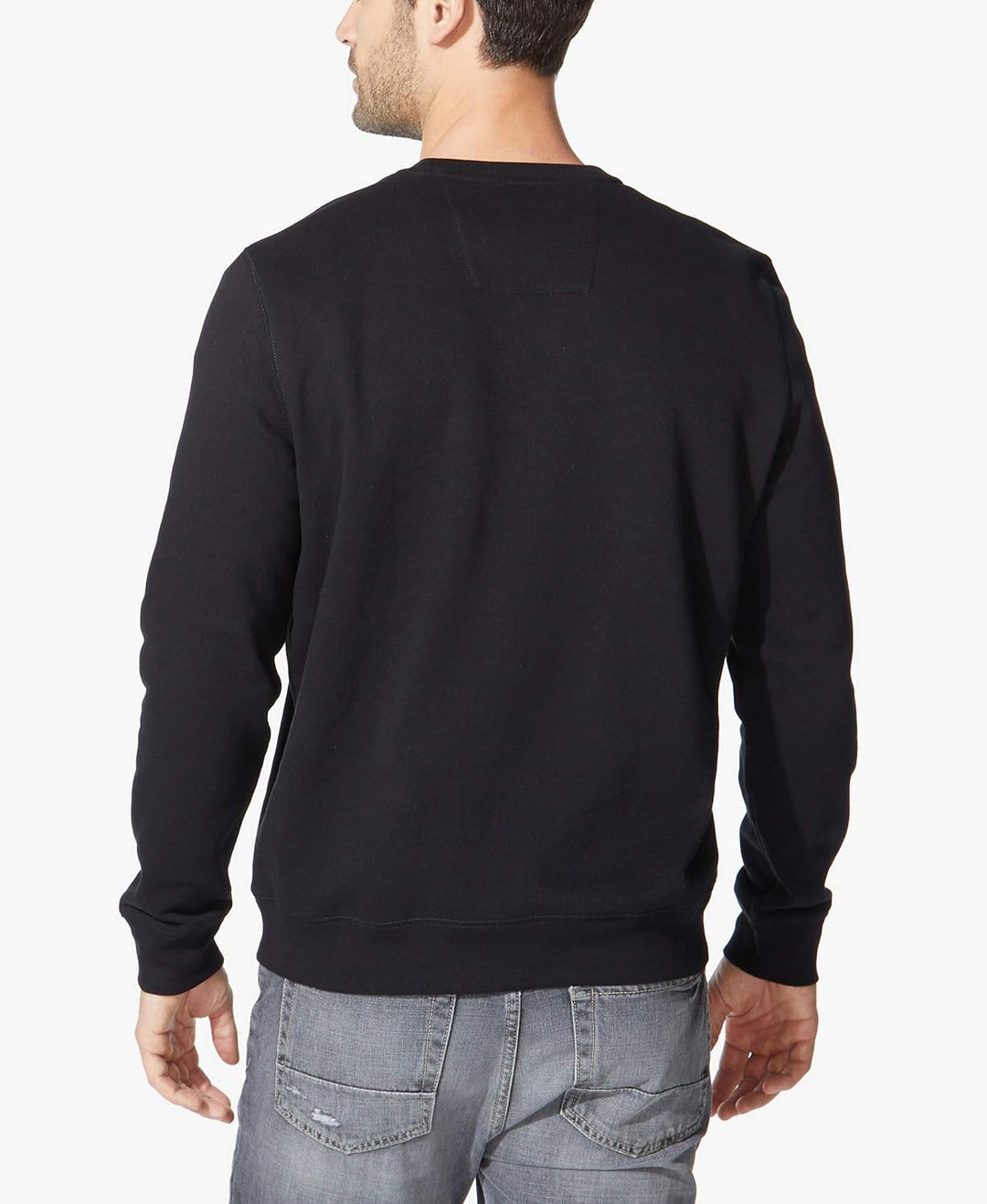 Nautica Herren Basic Crew Neck Fleece Sweatshirt XXL True Black, XXL True Black