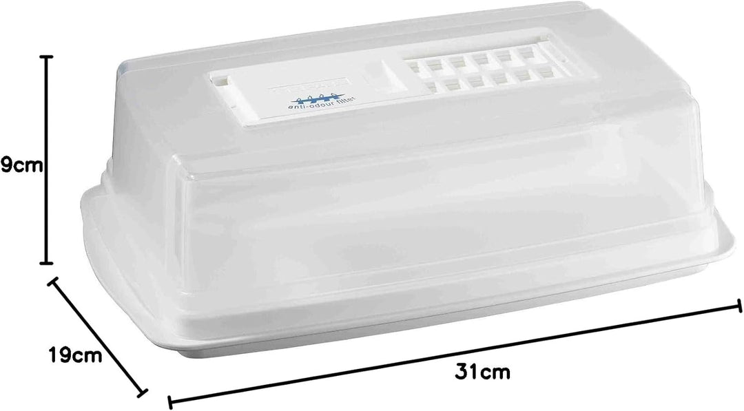 Tefal Käseglocke, 9182012, Weiss, 31 x 19 x 10 cm, 1
