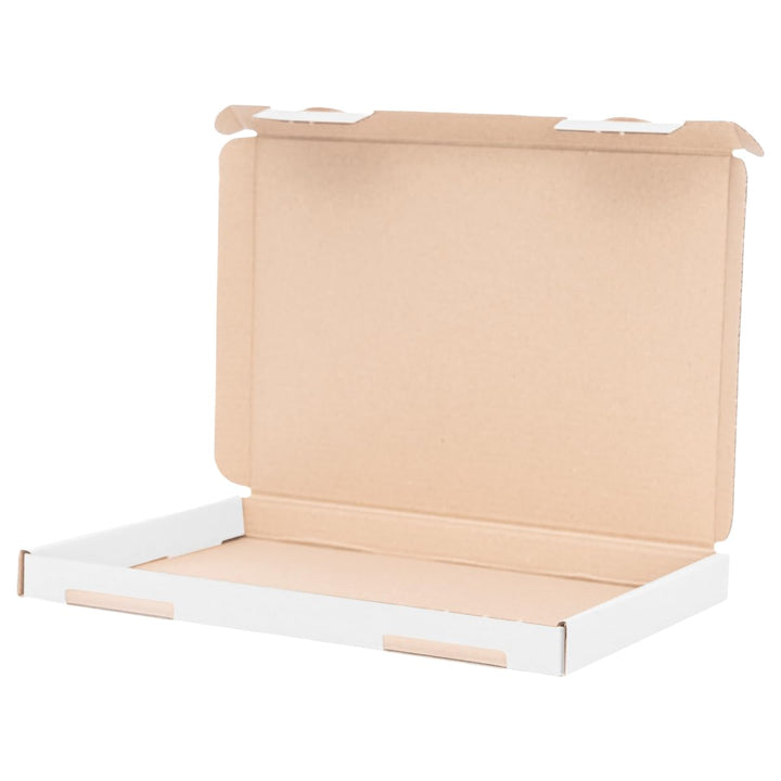 verpacking Grossbriefkartons 230 x 160 x 20 mm Weiss [Grösse und Stückzahl wählbar] DIN A5 GB-1 Gros