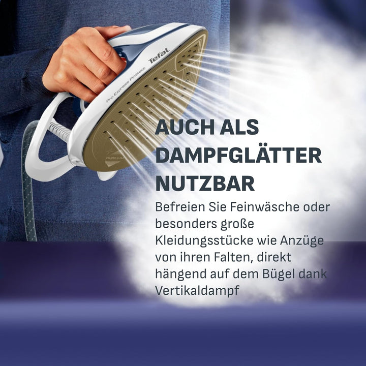 Tefal GV9225 Pro Express Protect Dampfbügelstation | 7,6 Bar Dampfdruck | variable Dampfmenge: 140 g