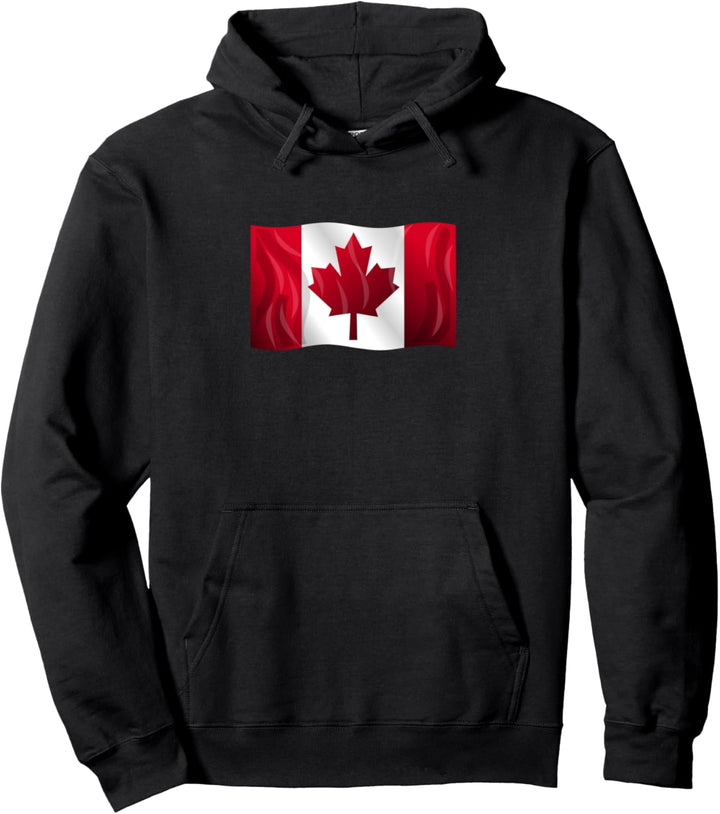 Kanadische Flagge - Liebesgeschenk Pullover Hoodie