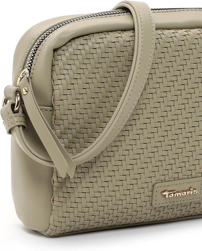 Tamaris Umhängetasche Leila 32140 Damen Handtaschen Mustermix Einheitsgrösse Khaki 910, Einheitsgrös