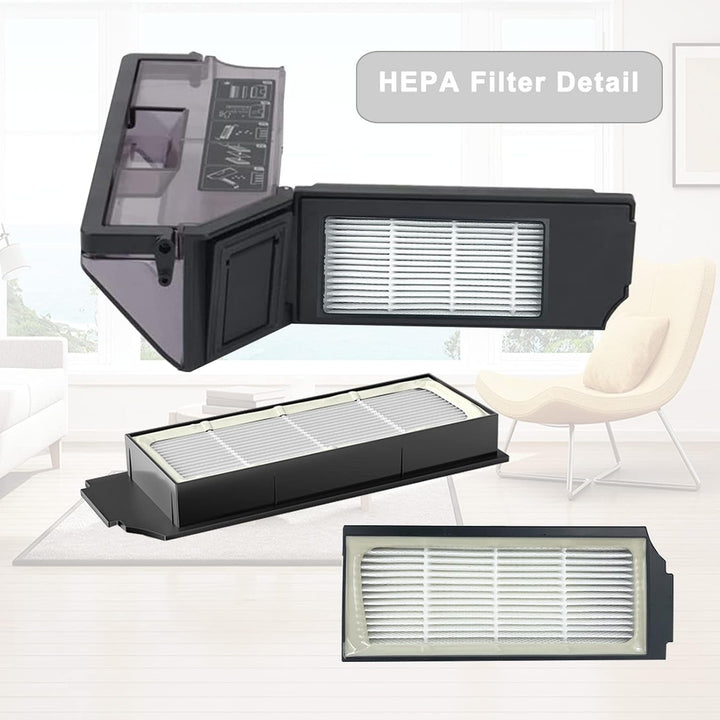 AiLomey Zubehör für Ecovacs DEEBOT X1 Omni, Ersatzteile für Ecovacs Deebot X1 Turbo, X1 und X1 Plus