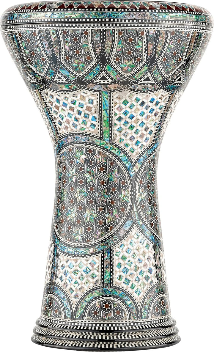 Meinl AEED3 Artisan Edition White Pearl Mosaic Palace Egypt 8.75-inch Doumbek