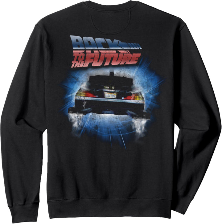 Back To The Future DeLorean Breakthrough Sweatshirt